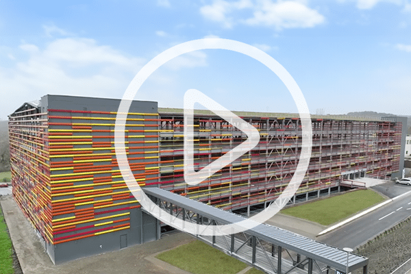 Mobilité des hôpitaux : Le parking Cavale Blanche en vidéo