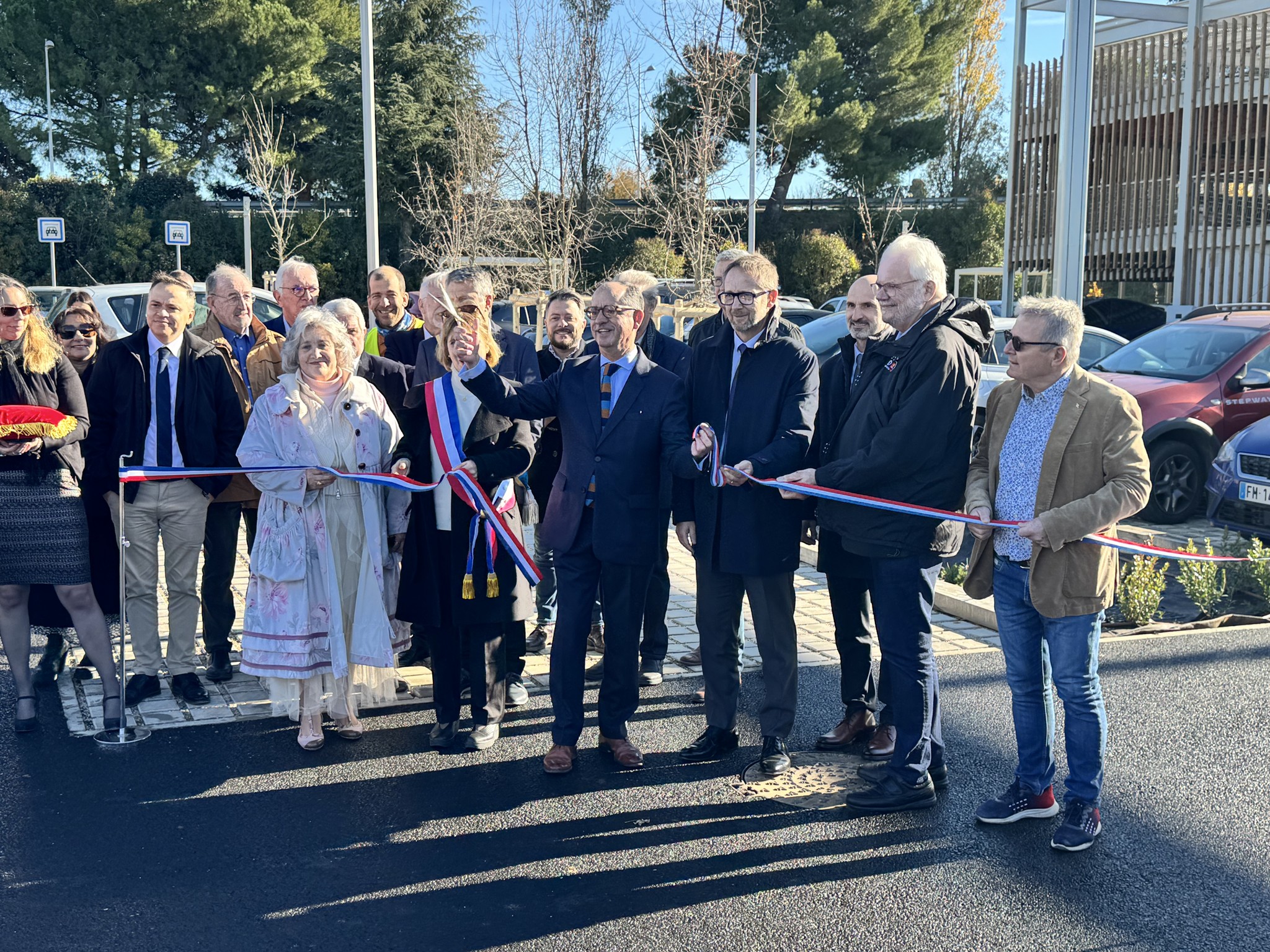 Inauguration: Le parking PEM de Vergèze-Codognan est officiellement ouvert !